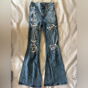 AE Flare Crossover Next Level Stretch Jeans